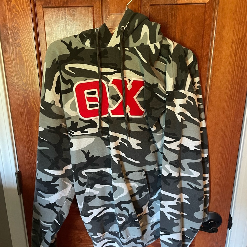 Camo Theta Chi Hoodie